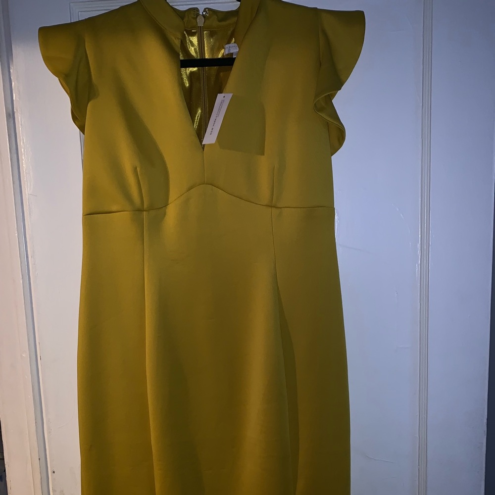 Yellow New York and  Company dress